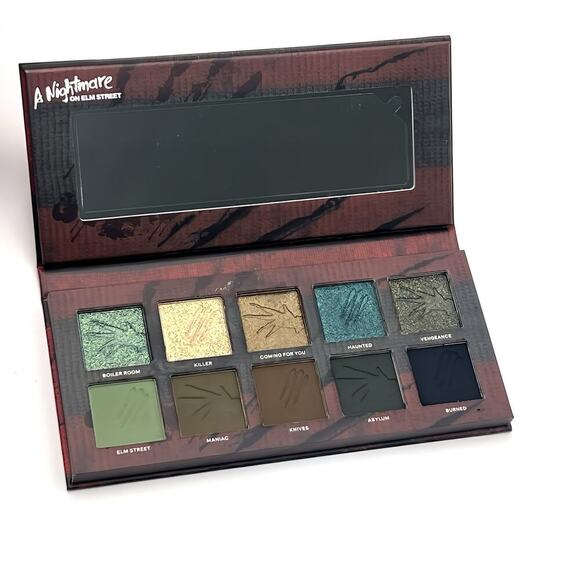 Glamlite + A Nightmare On Elm Street Freddy Krueger Eyeshadow Palette Collab NIB - Picture 9 of 9